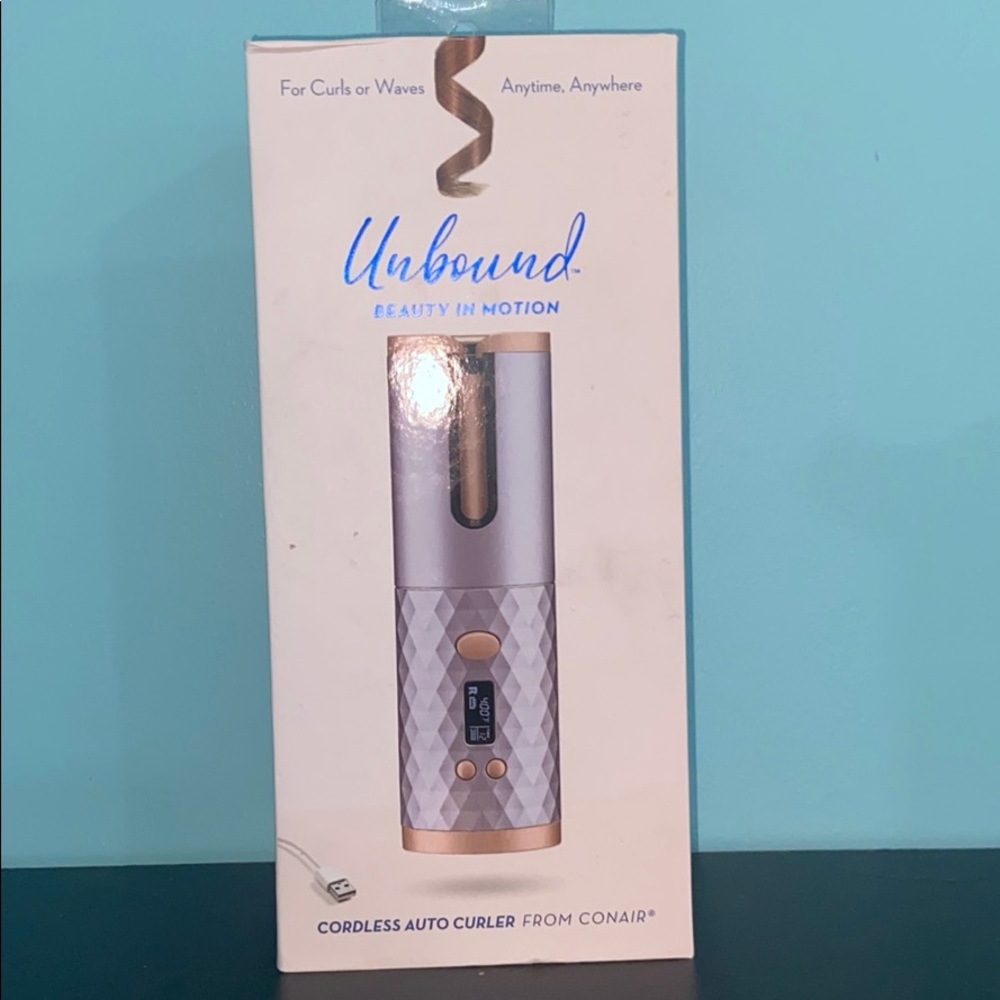 Cordless hair curler